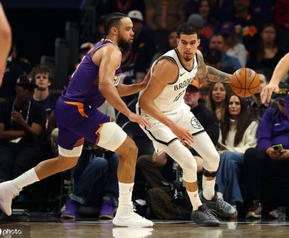 狄龙27分爆冲突小波特空砍36分 太阳主场送篮网6连败